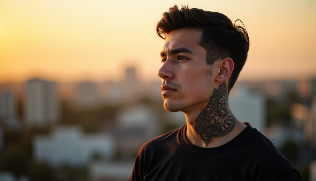 Tatouages au cou pour hommes : découvrez leurs significations, symboles et idées inspirantes