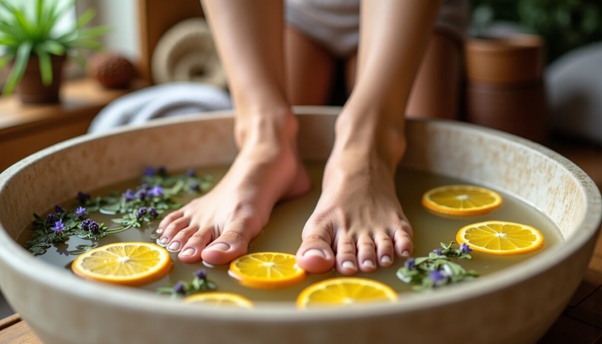 Bain de pieds : découvrez ses bienfaits, recettes naturelles et astuces maison pour vos soins Bain de pieds : découvrez ses bienfaits, recettes naturelles et astuces maison pour vos soins